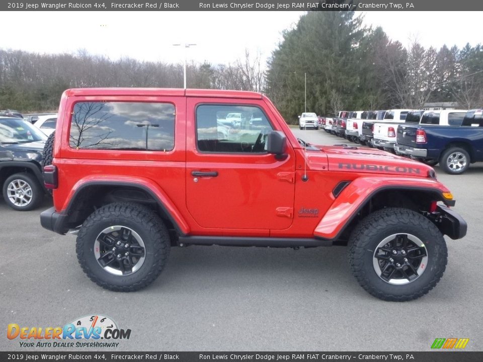 Firecracker Red 2019 Jeep Wrangler Rubicon 4x4 Photo #6