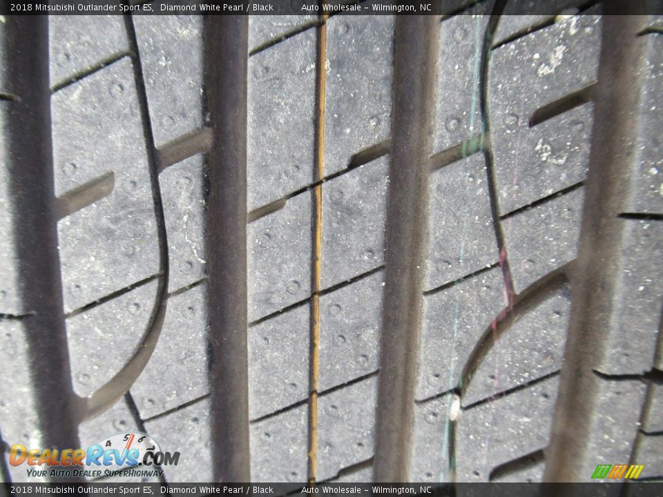 2018 Mitsubishi Outlander Sport ES Diamond White Pearl / Black Photo #9
