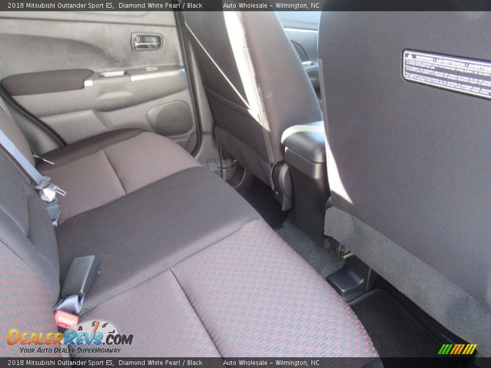 2018 Mitsubishi Outlander Sport ES Diamond White Pearl / Black Photo #13
