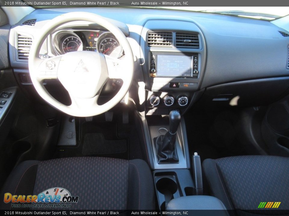 2018 Mitsubishi Outlander Sport ES Diamond White Pearl / Black Photo #14