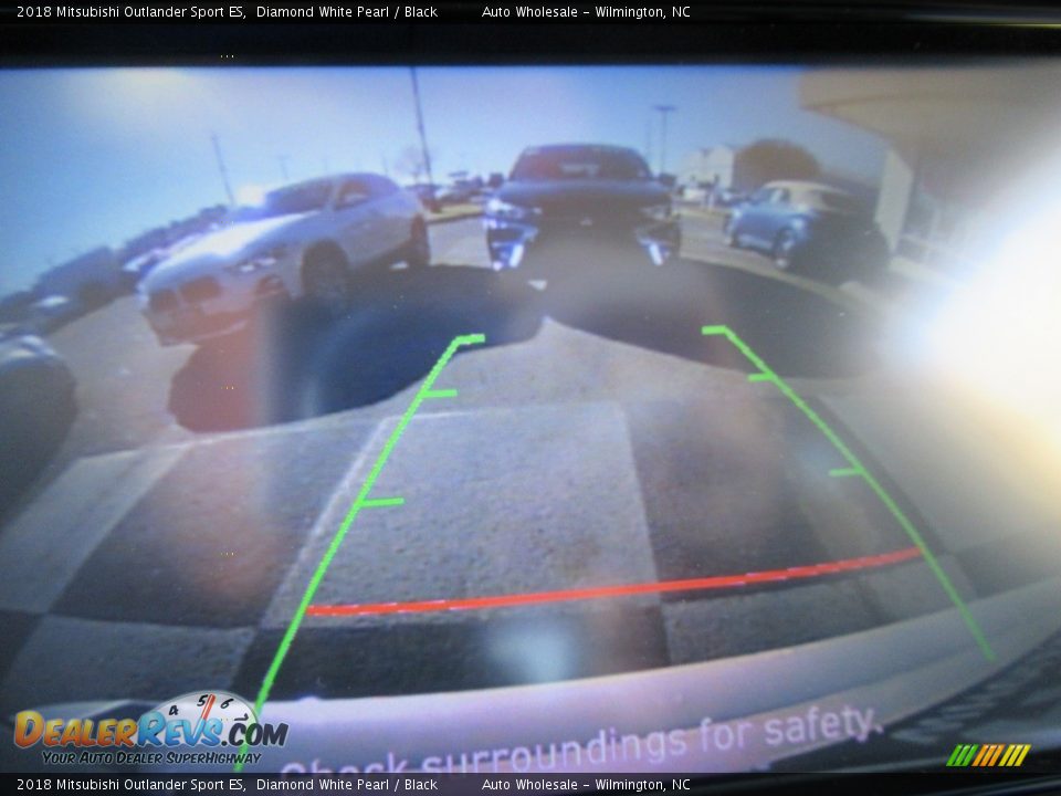 2018 Mitsubishi Outlander Sport ES Diamond White Pearl / Black Photo #17