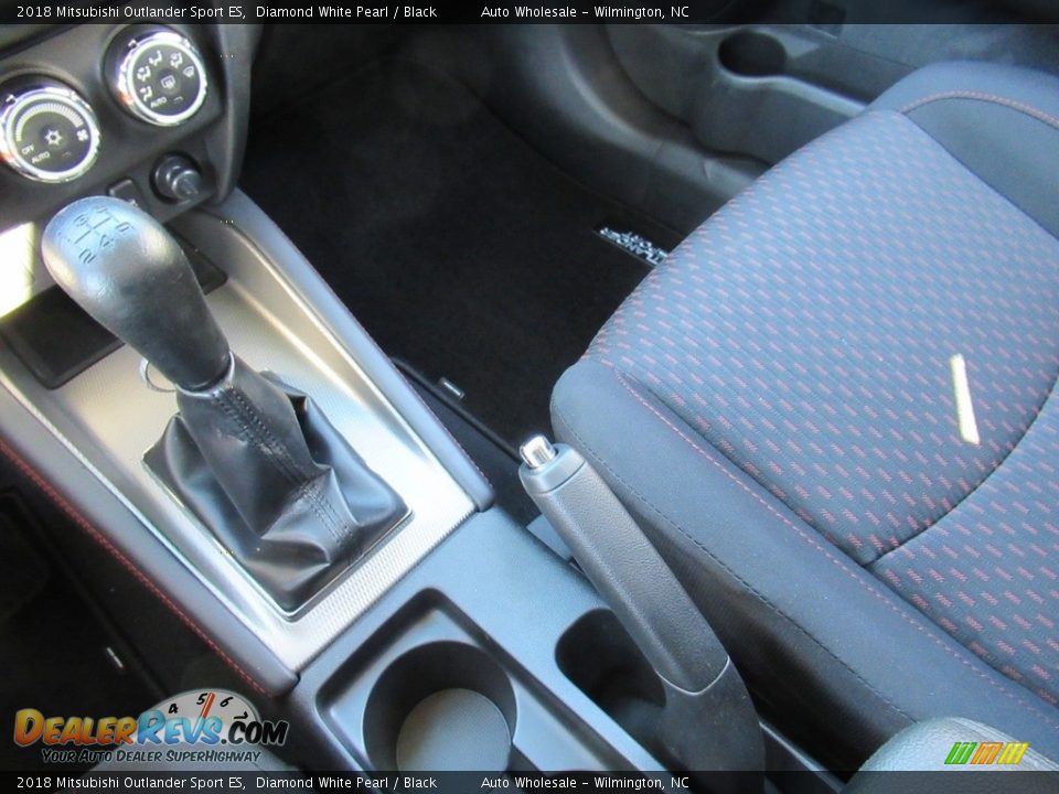2018 Mitsubishi Outlander Sport ES Diamond White Pearl / Black Photo #19