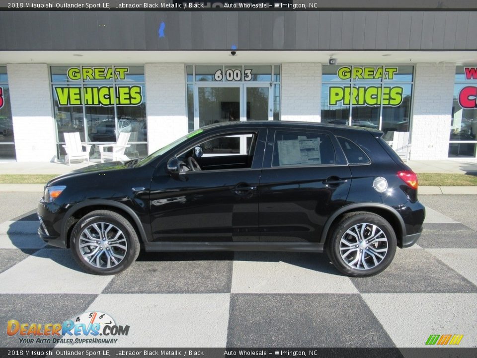 2018 Mitsubishi Outlander Sport LE Labrador Black Metallic / Black Photo #1