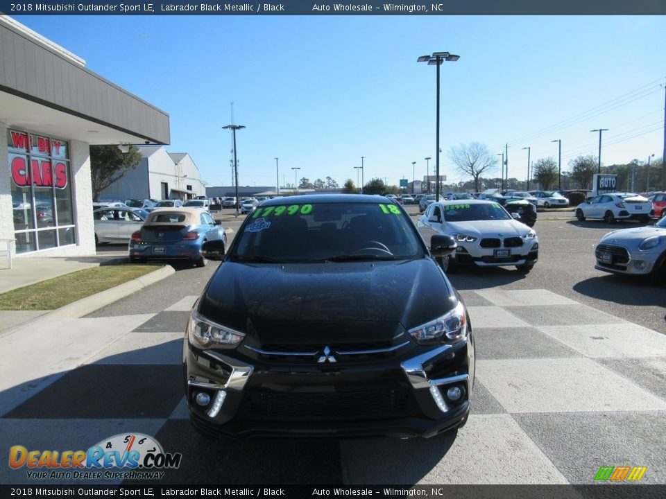 2018 Mitsubishi Outlander Sport LE Labrador Black Metallic / Black Photo #2
