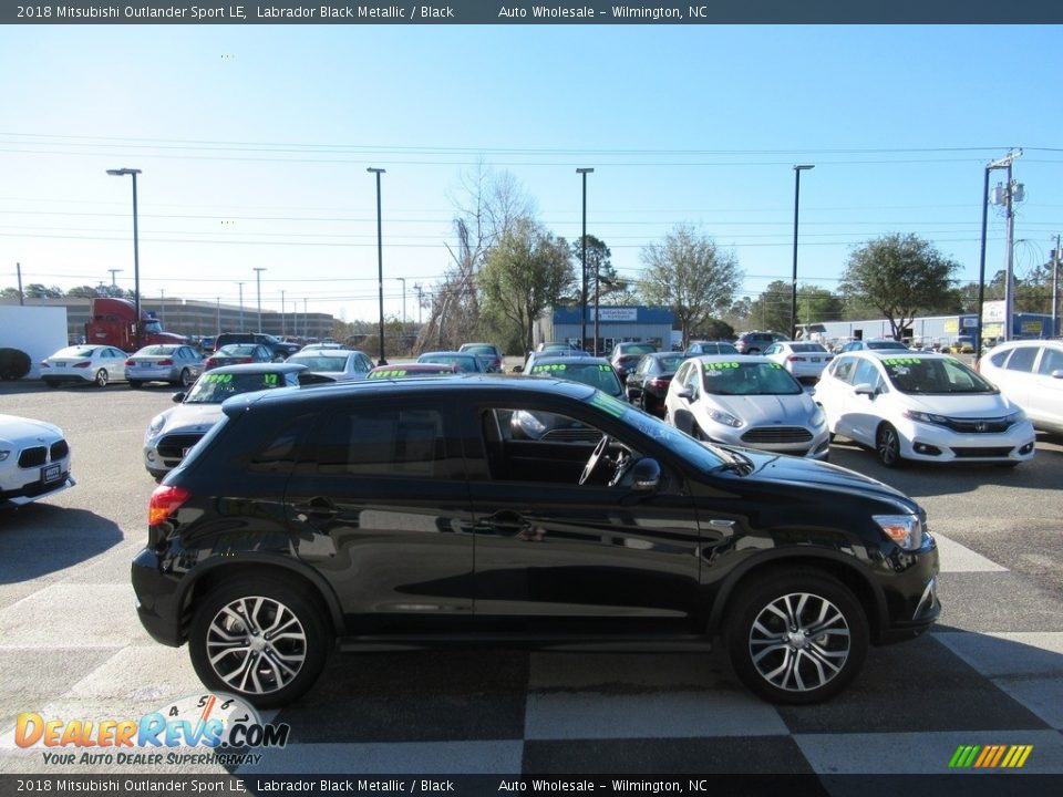 2018 Mitsubishi Outlander Sport LE Labrador Black Metallic / Black Photo #3