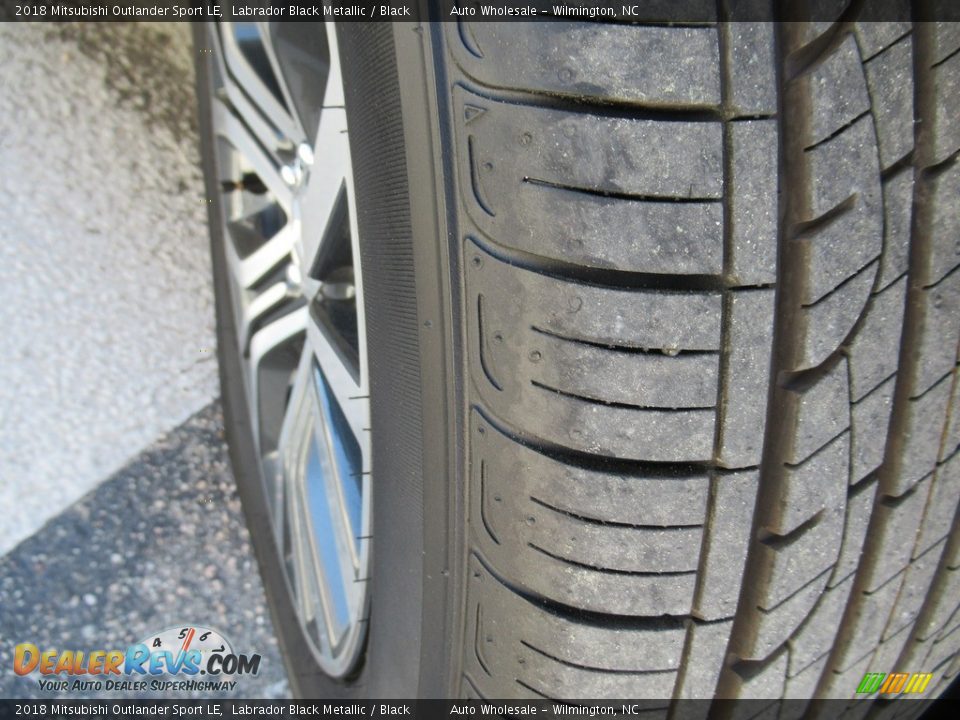 2018 Mitsubishi Outlander Sport LE Labrador Black Metallic / Black Photo #8