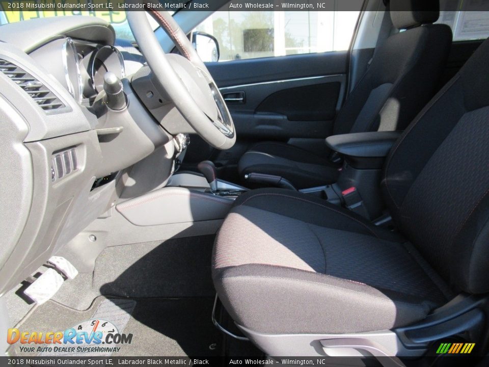 2018 Mitsubishi Outlander Sport LE Labrador Black Metallic / Black Photo #10