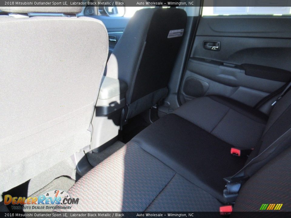 2018 Mitsubishi Outlander Sport LE Labrador Black Metallic / Black Photo #11