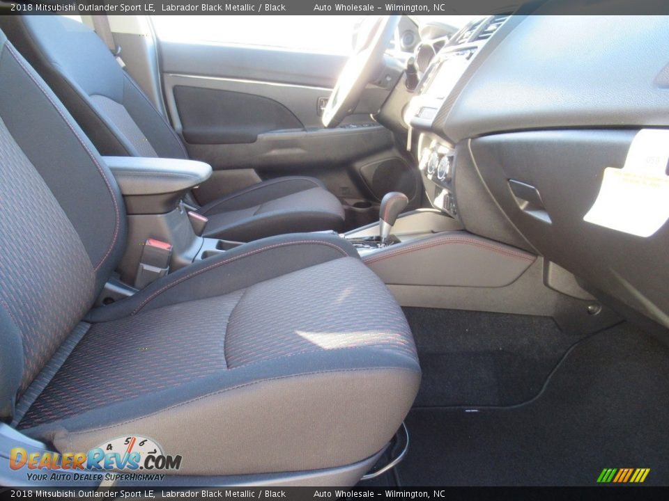 2018 Mitsubishi Outlander Sport LE Labrador Black Metallic / Black Photo #12