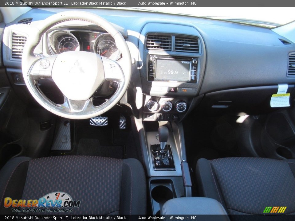 2018 Mitsubishi Outlander Sport LE Labrador Black Metallic / Black Photo #14