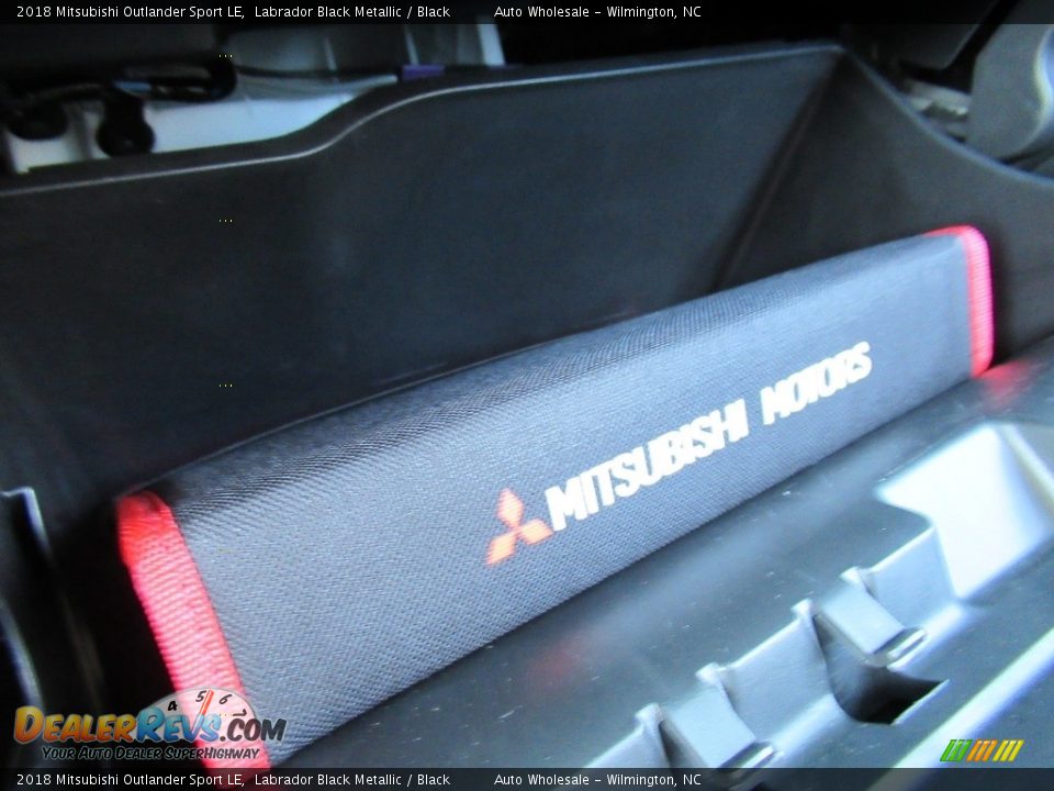2018 Mitsubishi Outlander Sport LE Labrador Black Metallic / Black Photo #20