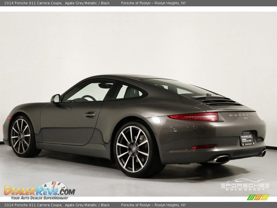 2014 Porsche 911 Carrera Coupe Agate Grey Metallic / Black Photo #4