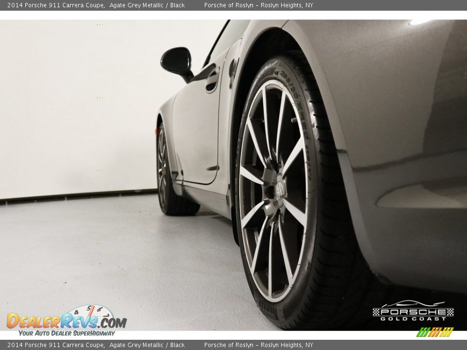 2014 Porsche 911 Carrera Coupe Agate Grey Metallic / Black Photo #5