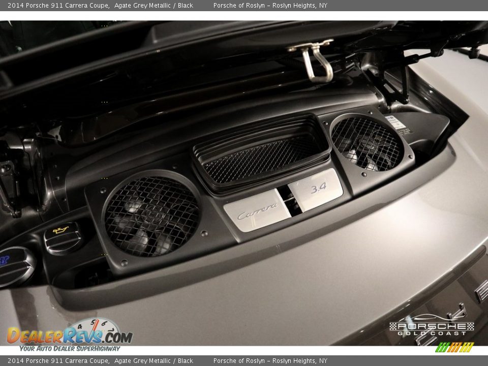 2014 Porsche 911 Carrera Coupe Agate Grey Metallic / Black Photo #7