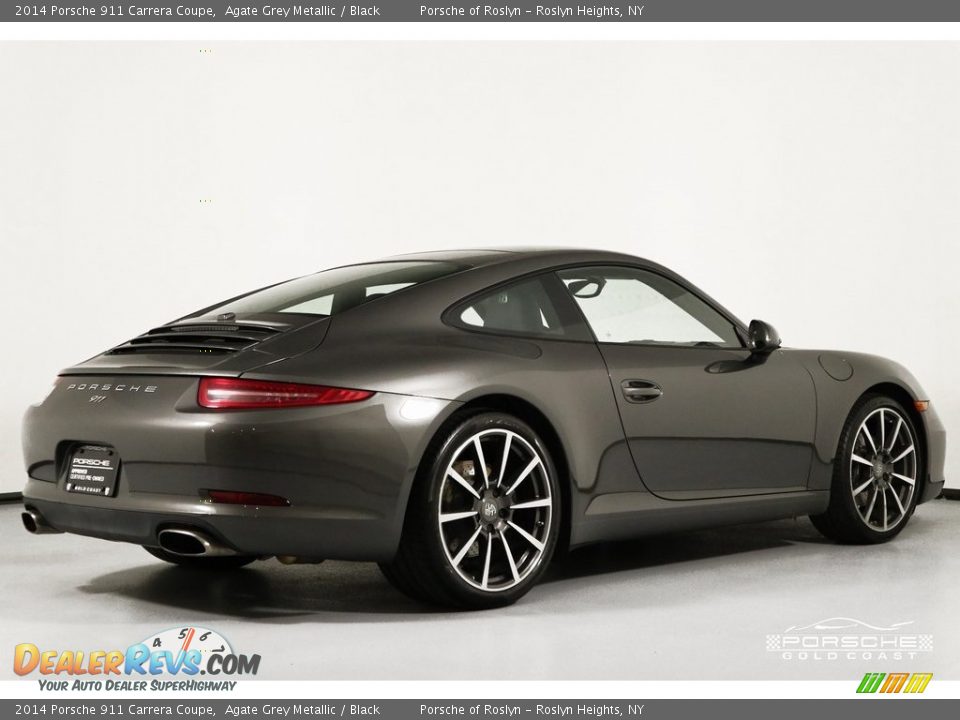 2014 Porsche 911 Carrera Coupe Agate Grey Metallic / Black Photo #8