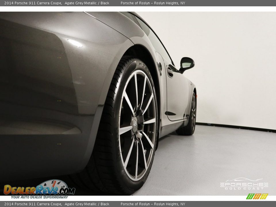 2014 Porsche 911 Carrera Coupe Agate Grey Metallic / Black Photo #9