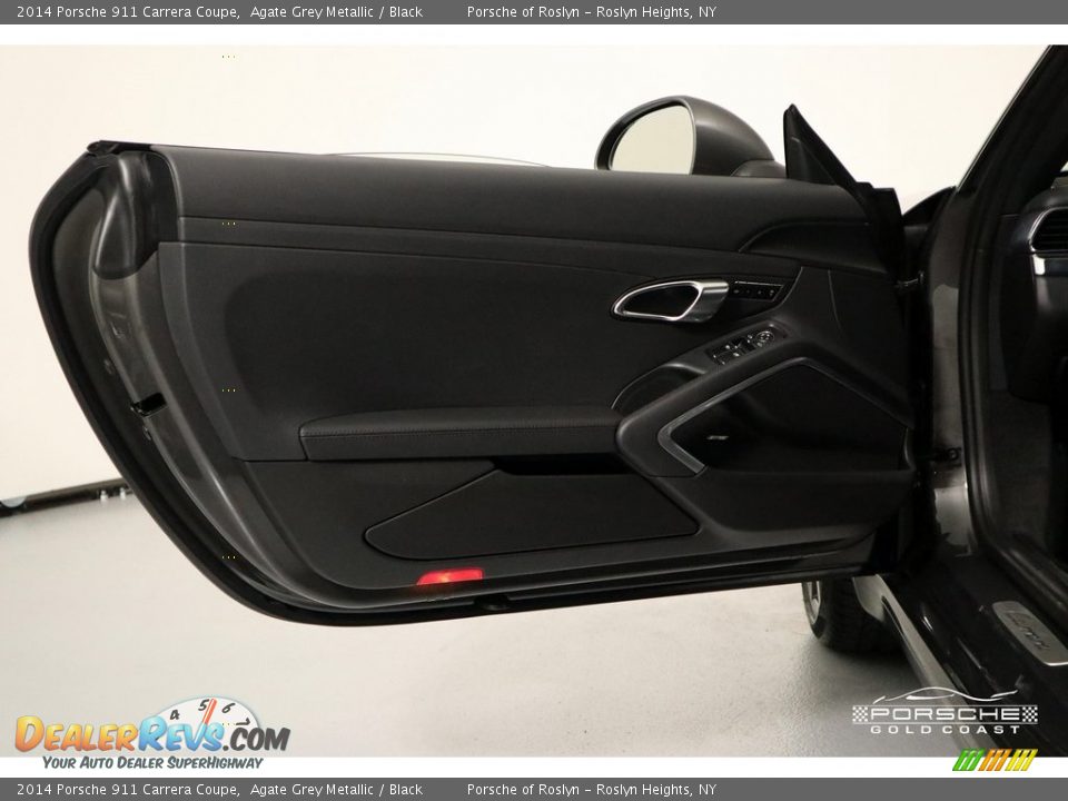 2014 Porsche 911 Carrera Coupe Agate Grey Metallic / Black Photo #11