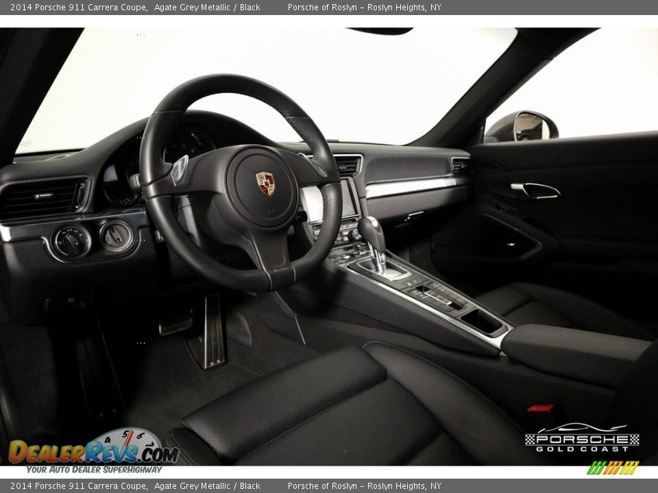 2014 Porsche 911 Carrera Coupe Agate Grey Metallic / Black Photo #14