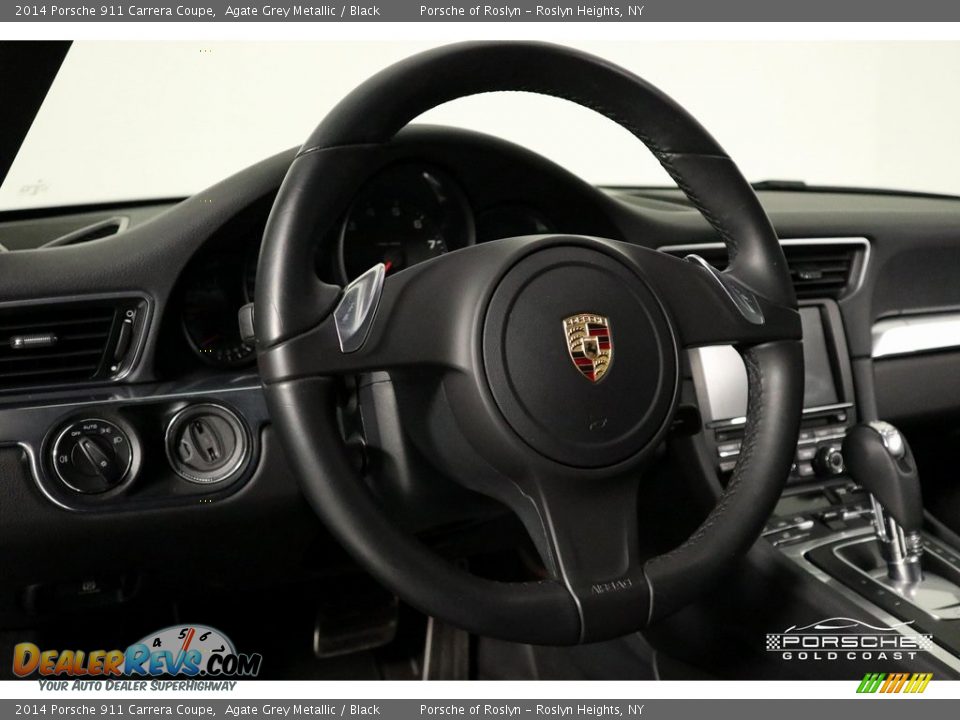 2014 Porsche 911 Carrera Coupe Agate Grey Metallic / Black Photo #15