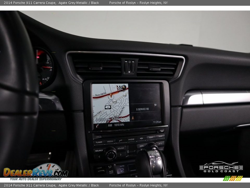 2014 Porsche 911 Carrera Coupe Agate Grey Metallic / Black Photo #17
