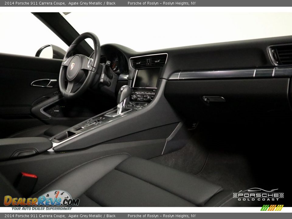 2014 Porsche 911 Carrera Coupe Agate Grey Metallic / Black Photo #21