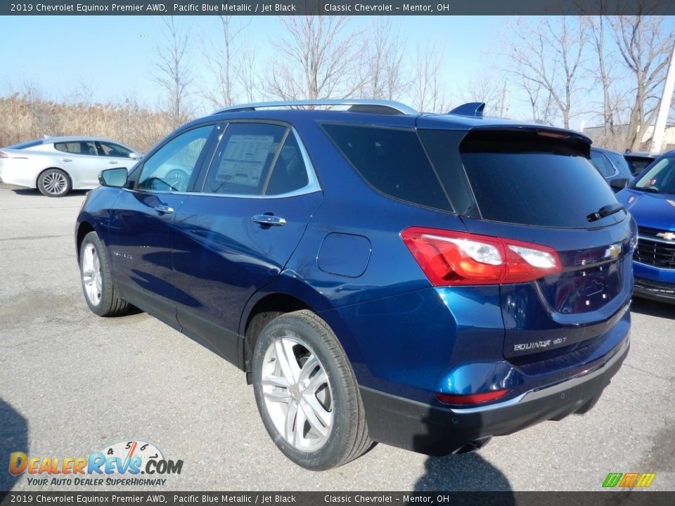 2019 Chevrolet Equinox Premier AWD Pacific Blue Metallic / Jet Black Photo #5