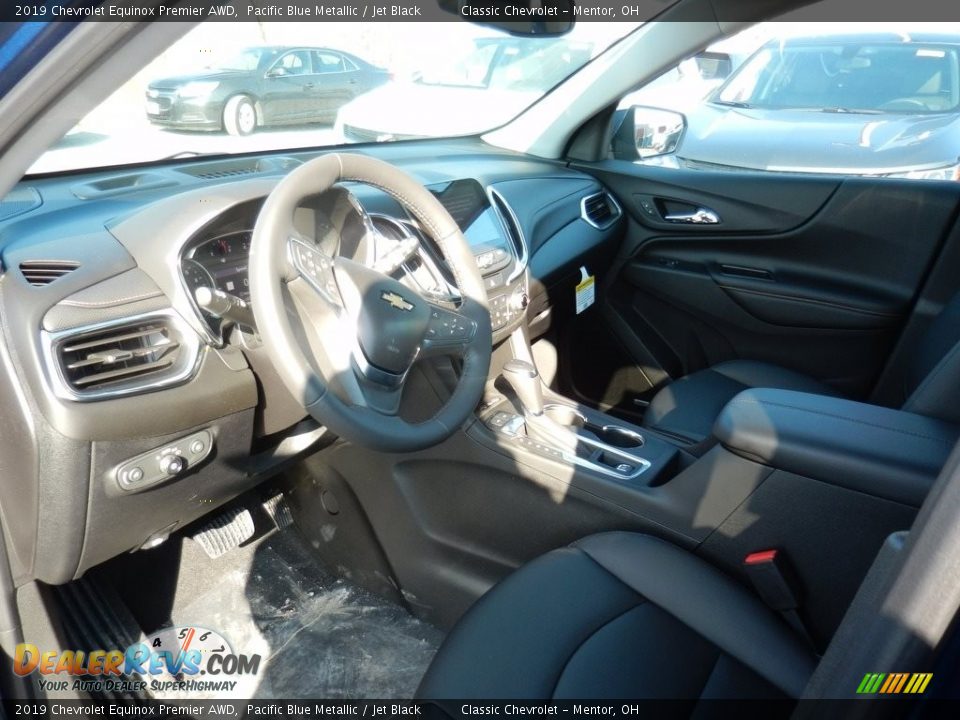 2019 Chevrolet Equinox Premier AWD Pacific Blue Metallic / Jet Black Photo #6