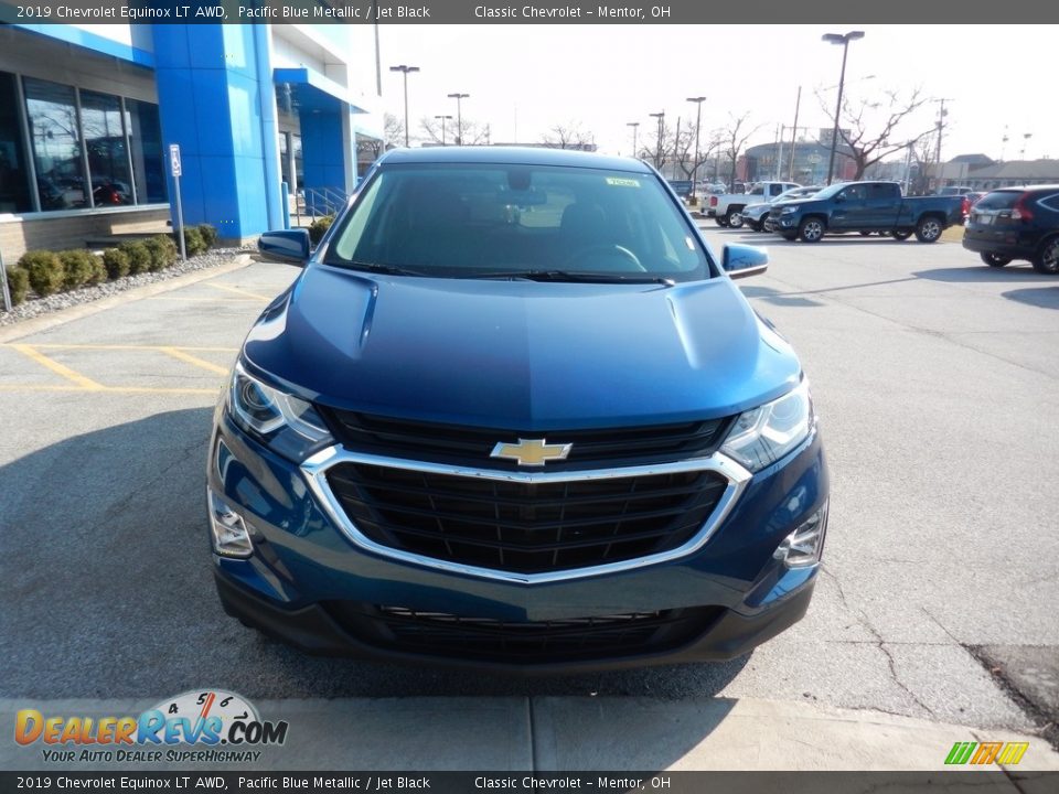 2019 Chevrolet Equinox LT AWD Pacific Blue Metallic / Jet Black Photo #2