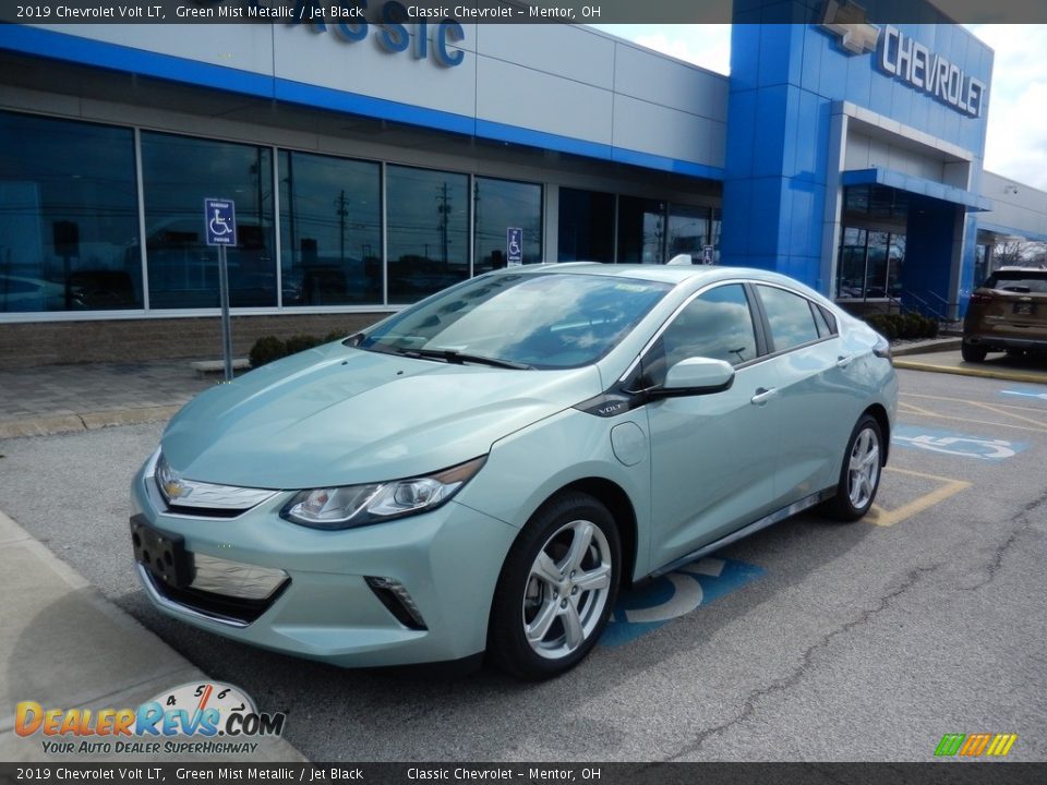 2019 Chevrolet Volt LT Green Mist Metallic / Jet Black Photo #1