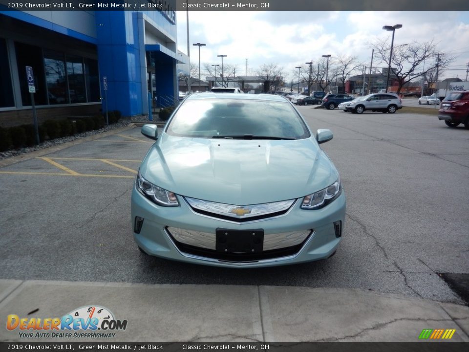 2019 Chevrolet Volt LT Green Mist Metallic / Jet Black Photo #2