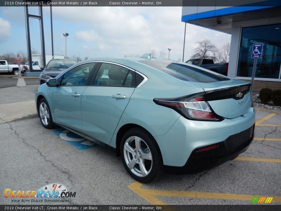 2019 Chevrolet Volt LT Green Mist Metallic / Jet Black Photo #5