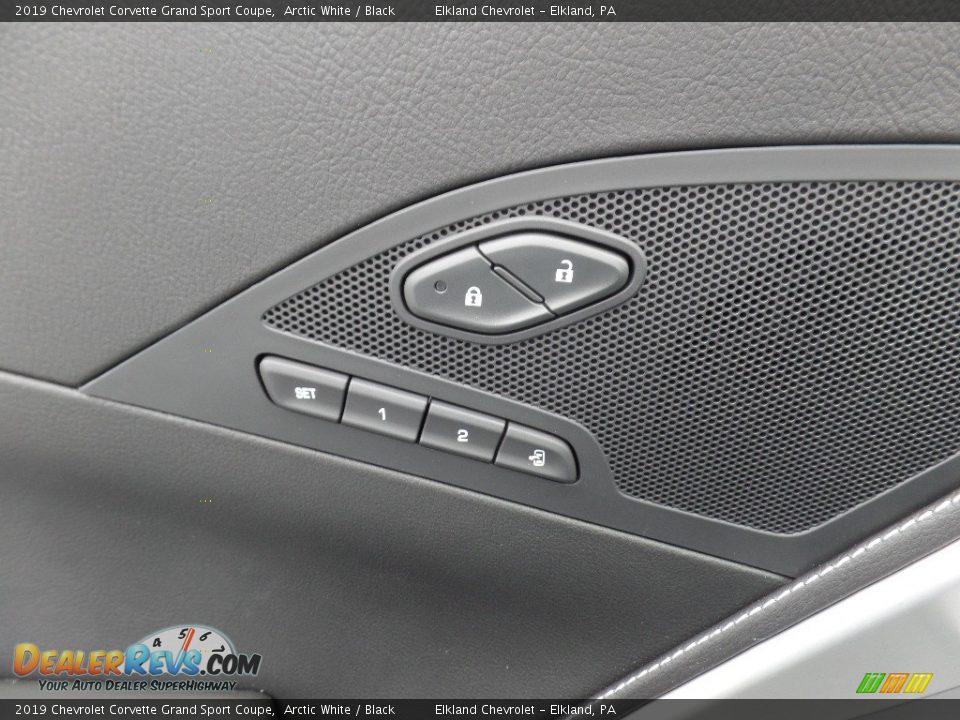 2019 Chevrolet Corvette Grand Sport Coupe Arctic White / Black Photo #20