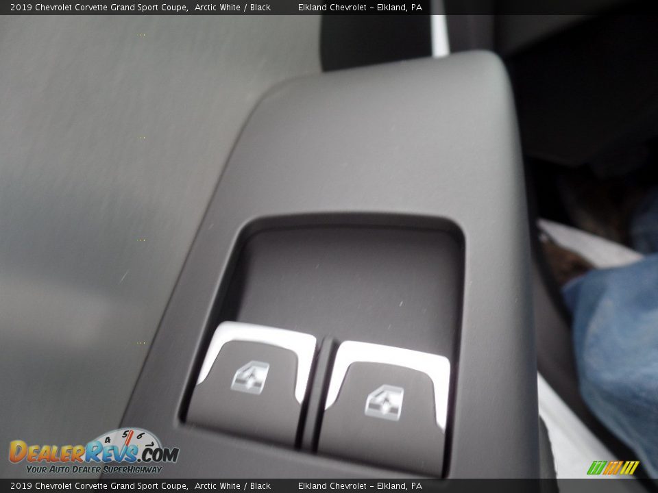 2019 Chevrolet Corvette Grand Sport Coupe Arctic White / Black Photo #22