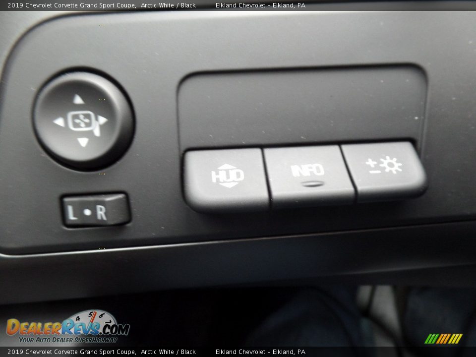 2019 Chevrolet Corvette Grand Sport Coupe Arctic White / Black Photo #23