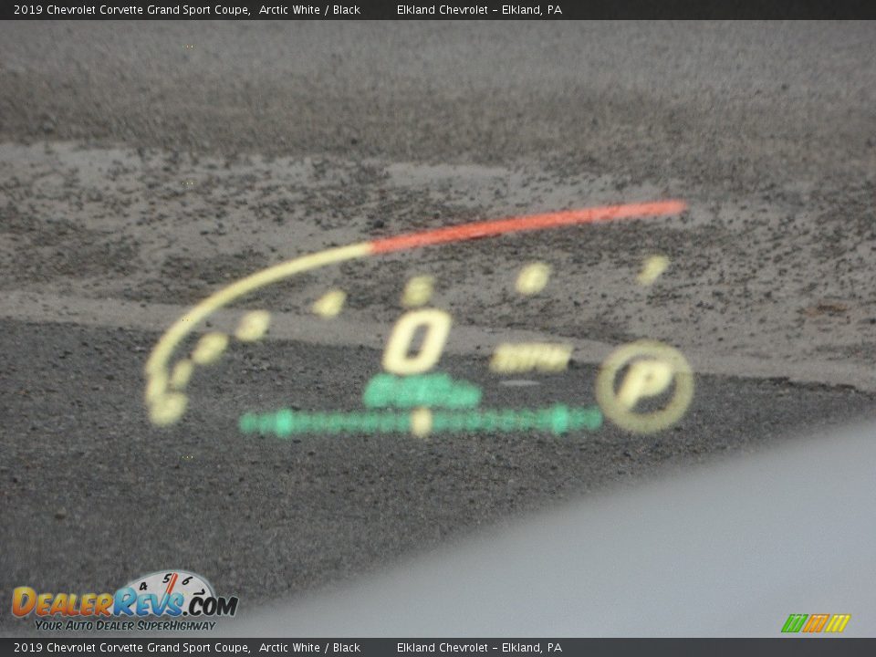 2019 Chevrolet Corvette Grand Sport Coupe Arctic White / Black Photo #25