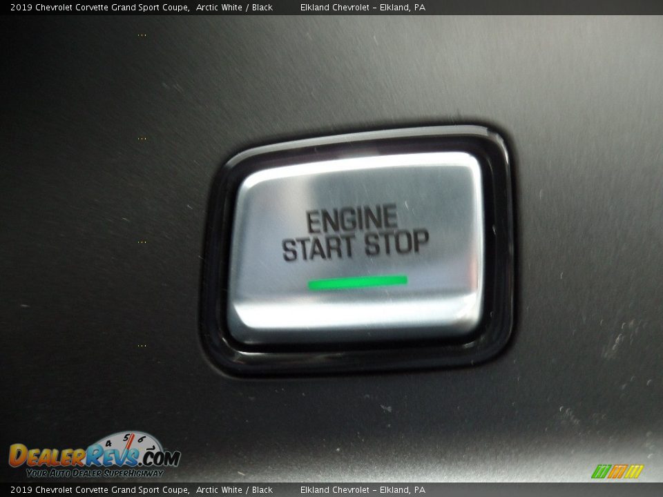 2019 Chevrolet Corvette Grand Sport Coupe Arctic White / Black Photo #29