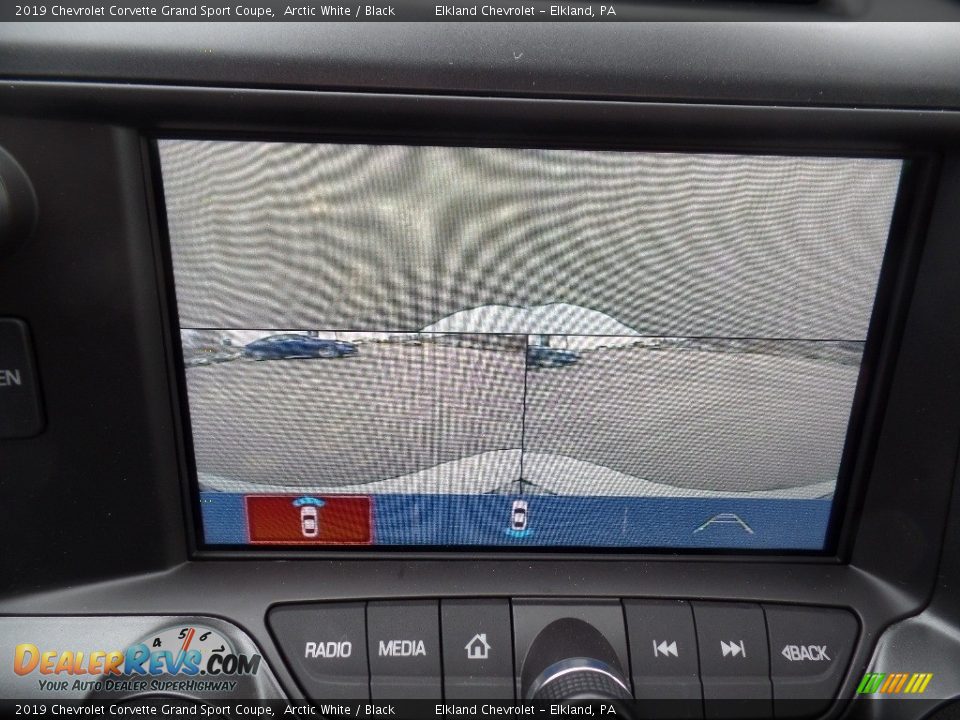 2019 Chevrolet Corvette Grand Sport Coupe Arctic White / Black Photo #32