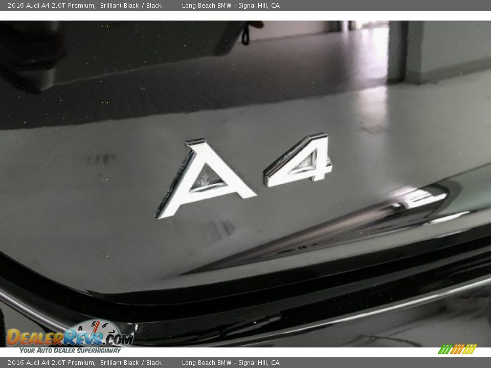 2016 Audi A4 2.0T Premium Brilliant Black / Black Photo #7