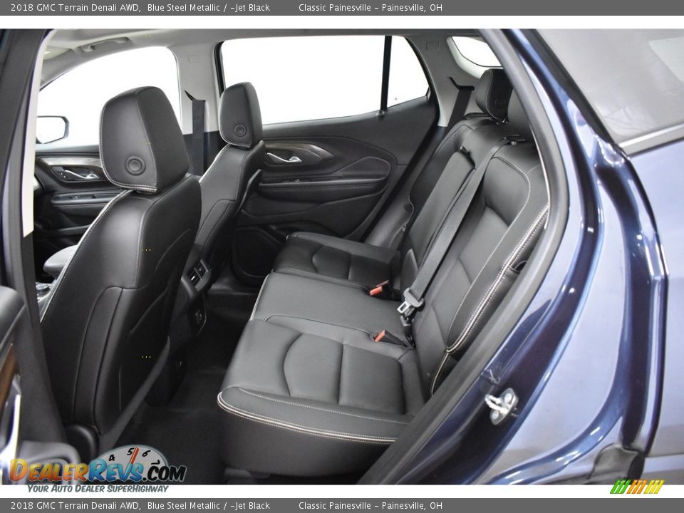 2018 GMC Terrain Denali AWD Blue Steel Metallic / ­Jet Black Photo #5