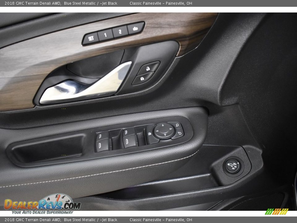 2018 GMC Terrain Denali AWD Blue Steel Metallic / ­Jet Black Photo #6