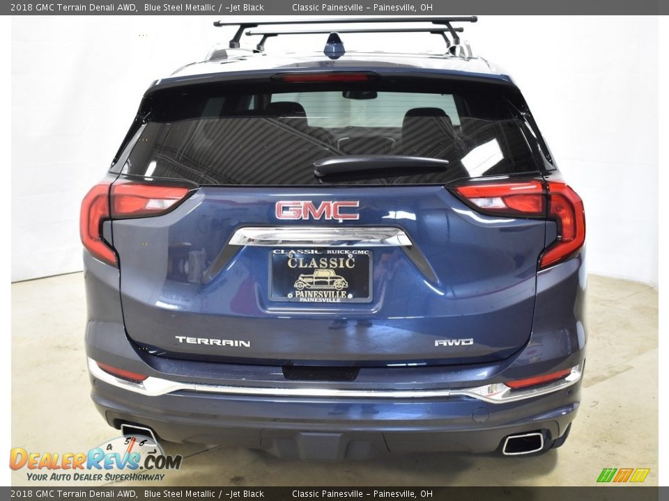 2018 GMC Terrain Denali AWD Blue Steel Metallic / ­Jet Black Photo #16