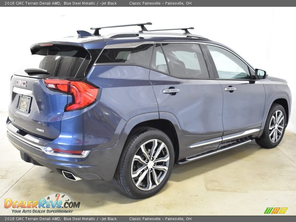 2018 GMC Terrain Denali AWD Blue Steel Metallic / ­Jet Black Photo #17