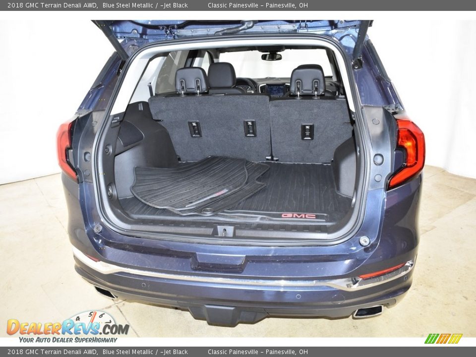 2018 GMC Terrain Denali AWD Blue Steel Metallic / ­Jet Black Photo #18