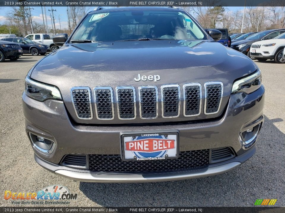 2019 Jeep Cherokee Limited 4x4 Granite Crystal Metallic / Black Photo #2