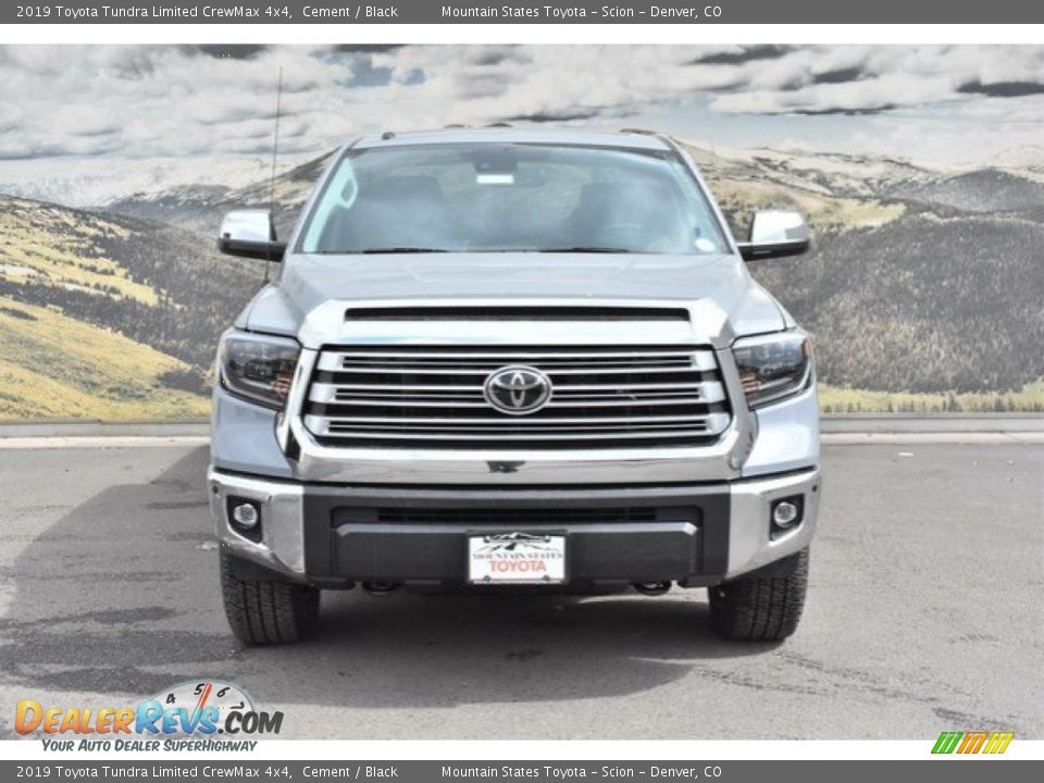 2019 Toyota Tundra Limited CrewMax 4x4 Cement / Black Photo #2