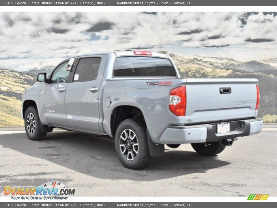 2019 Toyota Tundra Limited CrewMax 4x4 Cement / Black Photo #3