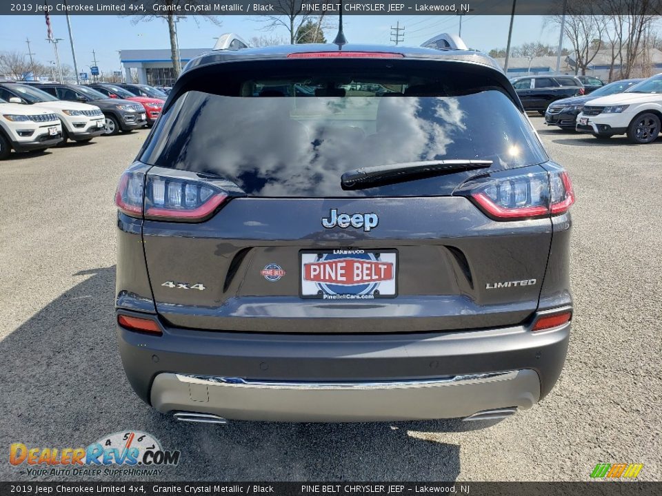 2019 Jeep Cherokee Limited 4x4 Granite Crystal Metallic / Black Photo #5