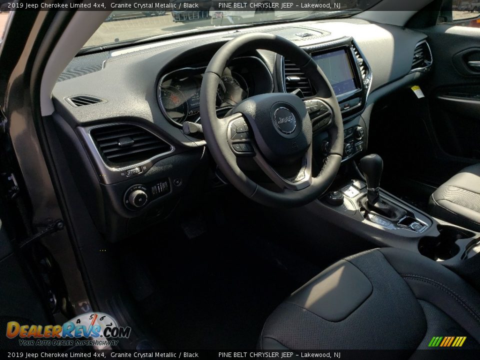 2019 Jeep Cherokee Limited 4x4 Granite Crystal Metallic / Black Photo #7