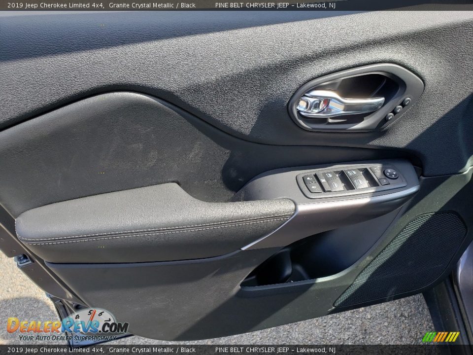 2019 Jeep Cherokee Limited 4x4 Granite Crystal Metallic / Black Photo #8