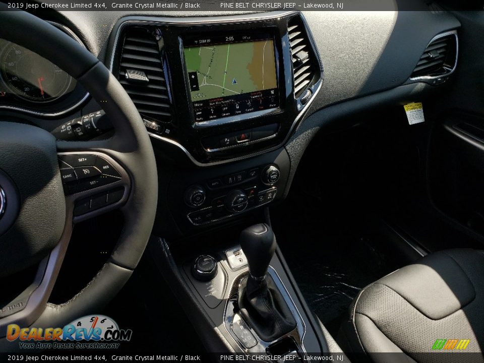 2019 Jeep Cherokee Limited 4x4 Granite Crystal Metallic / Black Photo #10